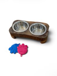 Pet Food Bowls & Can Covers (K)
