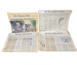 Historical Newspapers With Middle Eastern Covers 4pc B (LR)