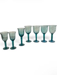 Blue-green Glass Set (K)