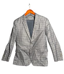 Brooks Brothers Italian Blue Plaid Suit Jacket & Pants Set