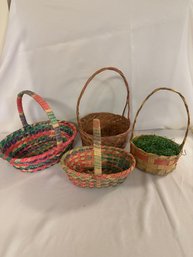 (4) Easter Baskets
