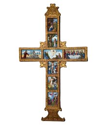 Danbury Mint Life Of Jesus Christ Crucifix Wall Art (S)