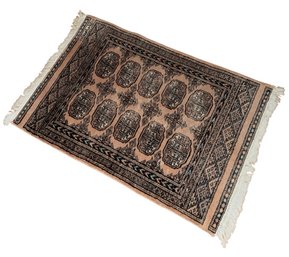 Beautiful Signed Hand Knotted Bokhara Style Rug (BR1)