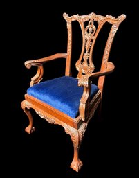 Chippendale Claw On Ball Foot Dolls Chair