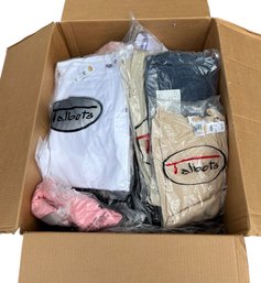 Box Full Of Talbots Womens Sweaters, Jeans, Jackets And More In Original Box! C (BR3)