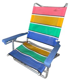 Rio Beach Collection Adjustable Folding Beach Chair (G)