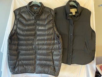 2 Vests Eddie Bauer