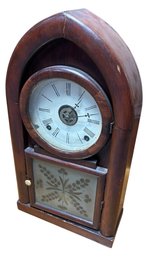 Wooden Antique Beehive Mantle Clock (LR)