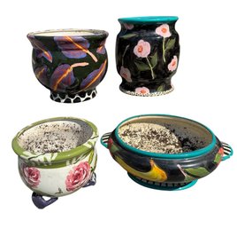 Droll Designs Outdoor Flower Pots 4pc (G)