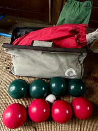 Bocce Ball Set And Bag (T)