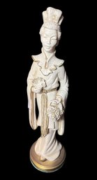 1950s Universal Statuary Chicago Large Asian Woman Sculpture