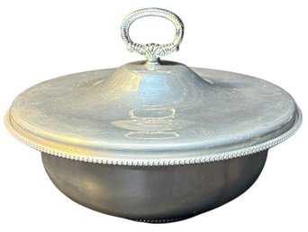 Buenilum Silver Plated Serving Tray With Lid