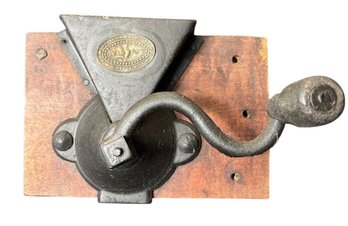 Wilson Improved Primitive Wall Hanging Coffee Mill (LR)