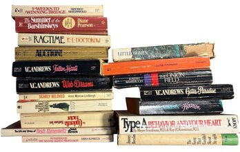 VC Andrews Fallen Hearts Book And Other Assorted Stories 18 Pc (B)