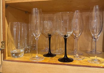 Shelf Of Glassware (K)