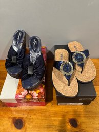 (2) Pairs Of Womans Sandals