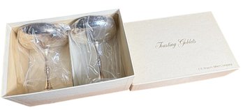 F.B.  Rogers Silver Company Toasting Goblets A (B)