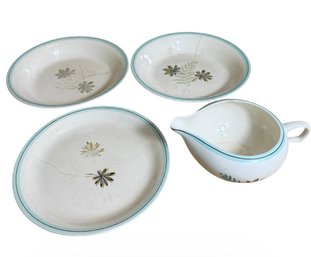 British Anchor Old English China 4pc (K)