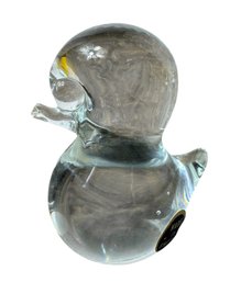 Swedish Art Glass Bird Paperweight (a)
