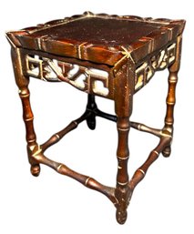 Wooden Oriental Plant Stand