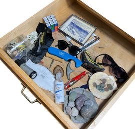 Wine Tools, Sunglasses & More Kitchen Junk Drawer Assortment (K)