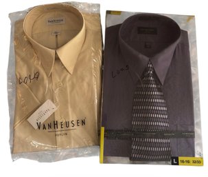 Covington & Vanheusen Mens Dress Shirt Pair (BR1)