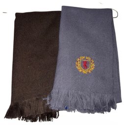 Embroidered Crest & Acrylic Cashmore Scarves (BR1)