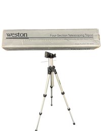Weston Four-section Telescoping Tripod