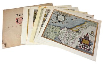 Decorative Old Maps Of The 16th And 17th Century (DR)