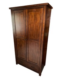 Tall Wooden Wardrobe Armoire (BR2)
