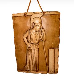 Goddess Athena Greek Wall Art Plaque (L)