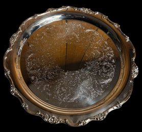 WM. Rogers Silver Plated Tray (B)