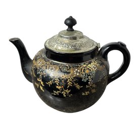 1890s Alexandra Pottery Manning Bowman Teapot Burslem England (b)