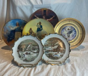 Life Of Christ Plate Collection, Currier And Ives