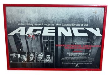 The Agency 1980s Framed Movie Poster Print (LR)