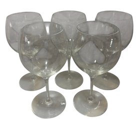 Villeroy & Boch Clear Red Wineglasses 5pc (LR)