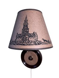 Hanging Wall Sconce Lamp Works! (O1)