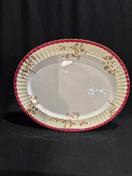 Edwin Bodley Burslem Serving Platter