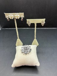 Silver Tone Earrings