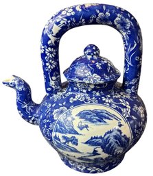 Chinese Blue And White Porcelain Teapot (K)