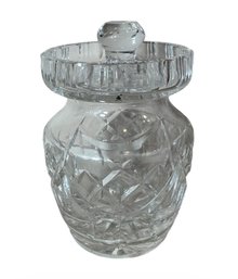 Waterford Crystal Honey / Jam Jar (LR)