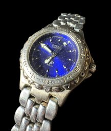 Fossil Blue Ladies Watch Cobalt Blue Dial AM-3099