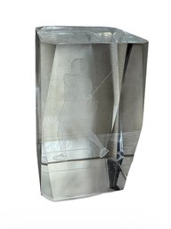 3D Golfer Girl Glass Sculpture (LR)