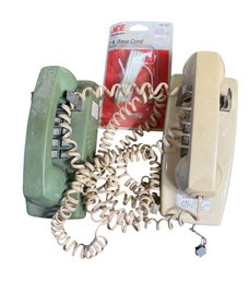 Retro Home Wall Telephone Pair (O1)