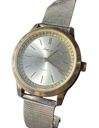Lucy K Silver Tone Ladies Watch