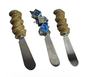 Boston Warehouse Jewish Spreading Knives 3pc (LR)