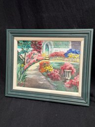 Original Oil On Canvas Signed By Artist