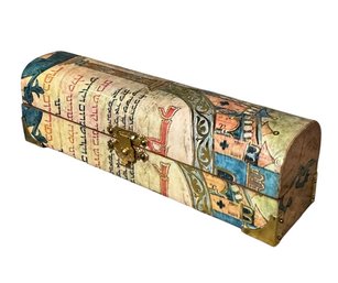 Jack Jaget Jewish Wooden Trinket Box (LR)
