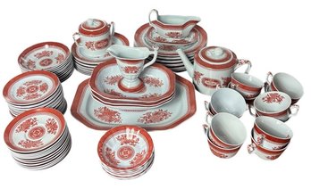 Copeland Spodes Fitzhugh China Set 94pc (K)