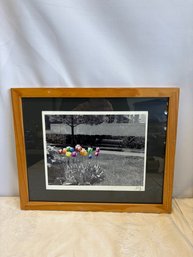 Art Photo Framed Artist Signed SEY